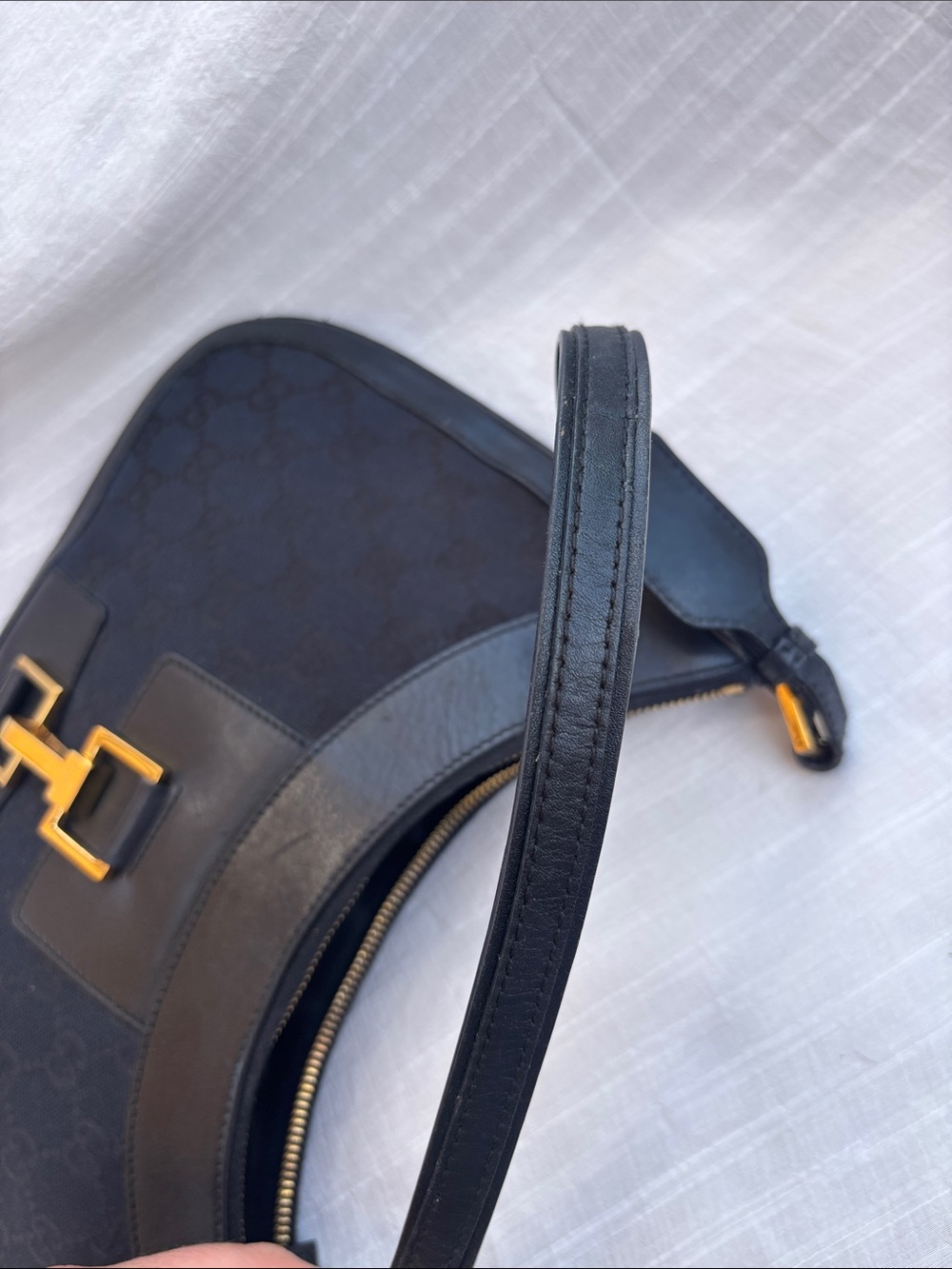 Gucci Jackie Vintage GG Canvas Shoulder Bag - Picture 13 of 14